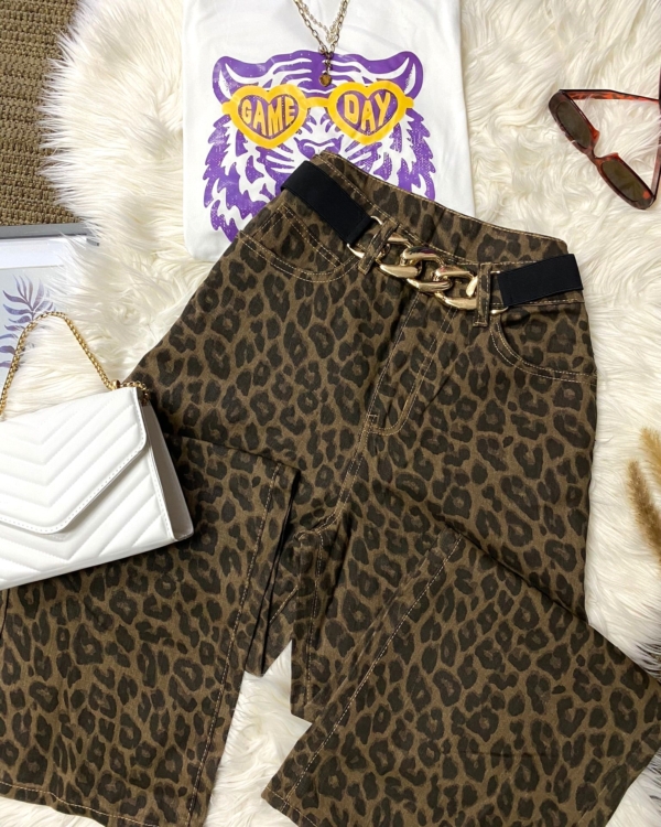 Pantalón animal print